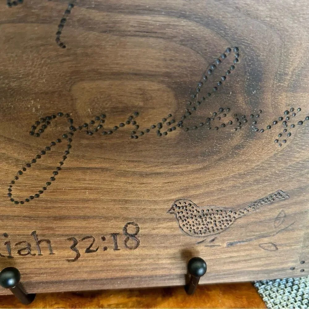 Kitchen Trivet Hot Plate Holder Hot Pad Custom Made Gift Bible Verse